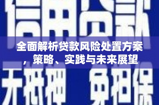 港口全面解析贷款风险处置方案，策略、实践与未来展望