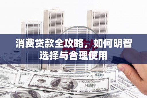 港口消费贷款全攻略，如何明智选择与合理使用
