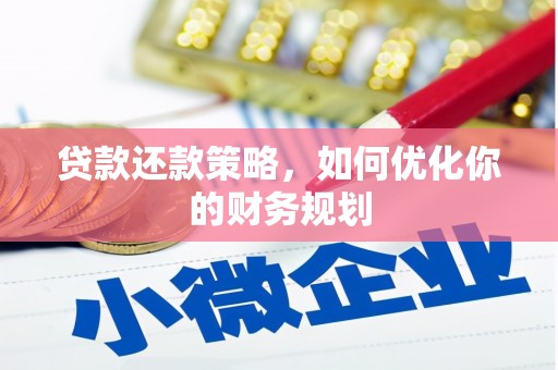 港口贷款还款策略，如何优化你的财务规划