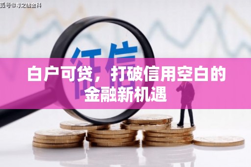 港口白户可贷，打破信用空白的金融新机遇
