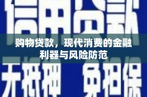 港口购物贷款，现代消费的金融利器与风险防范