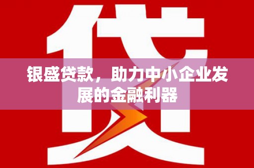 港口银盛贷款，助力中小企业发展的金融利器