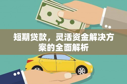 港口短期贷款，灵活资金解决方案的全面解析