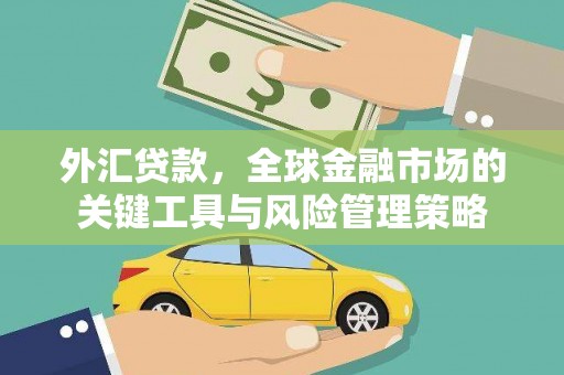 港口外汇贷款，全球金融市场的关键工具与风险管理策略
