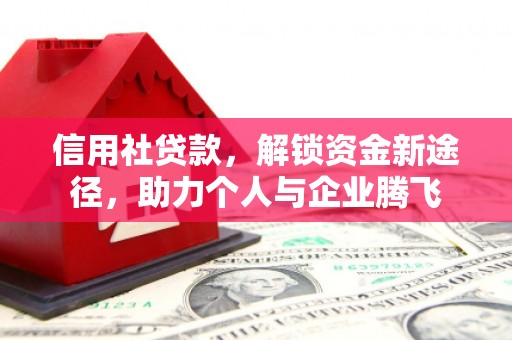 港口信用社贷款，解锁资金新途径，助力个人与企业腾飞