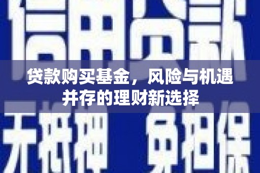 港口贷款购买基金，风险与机遇并存的理财新选择