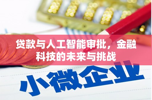 港口贷款与人工智能审批，金融科技的未来与挑战