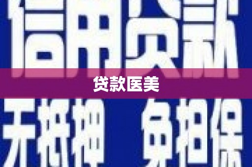 港口贷款医美