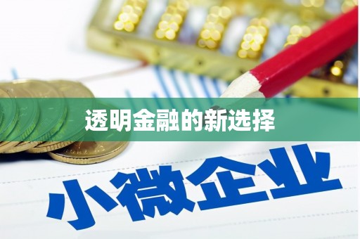 港口透明金融的新选择